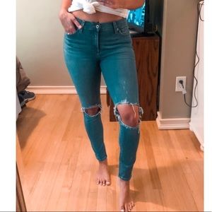 Lucky Brand Distressed Jeans